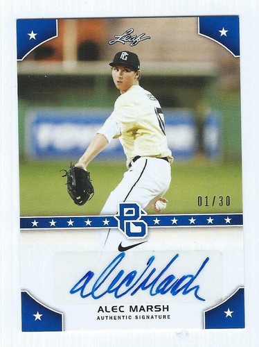 2015 Leaf Perfect Game National Showcase - Alec Marsh #PG-AM1