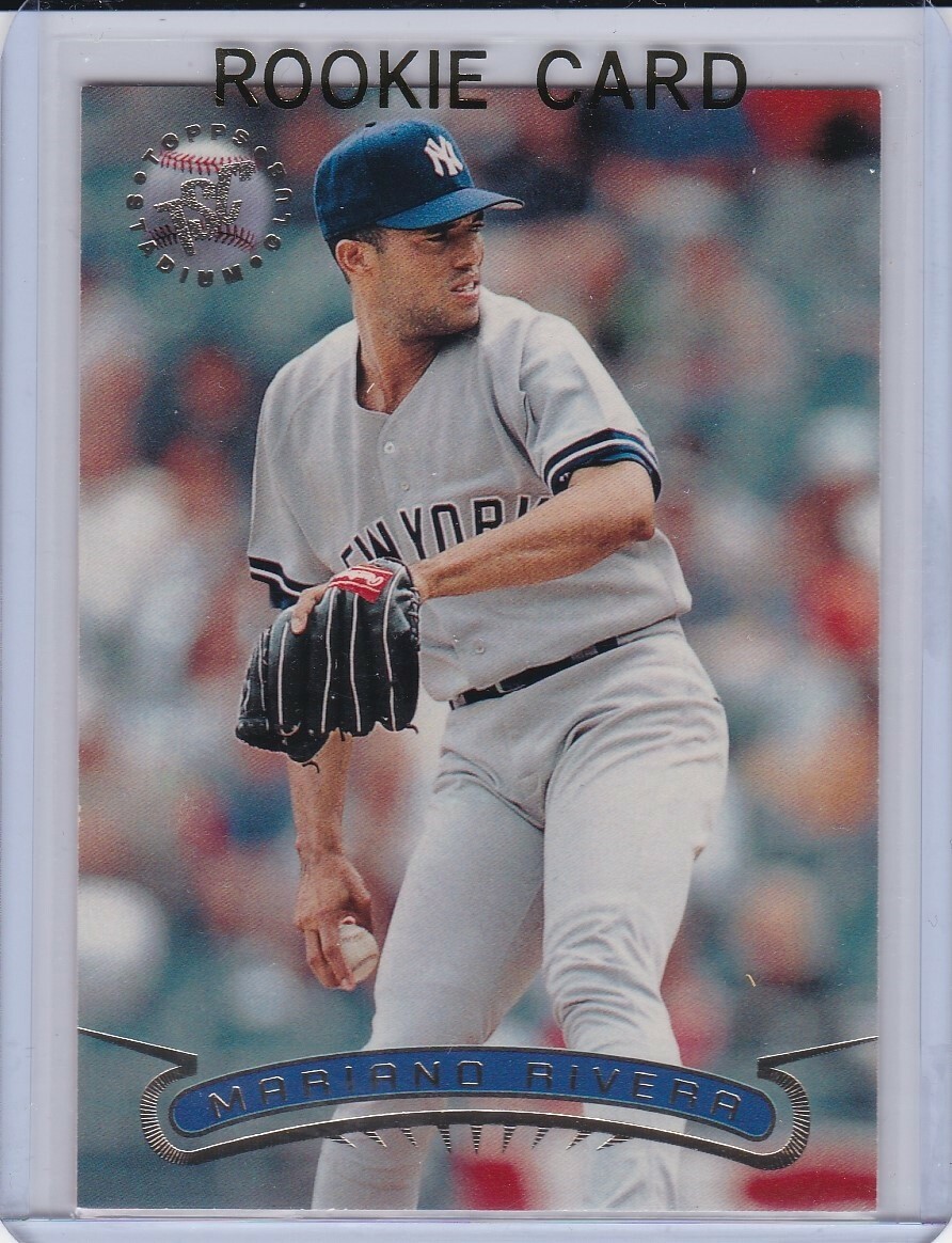 MARIANO RIVERA ROOKIE CARD Topps Stadium Club TSC Baseball