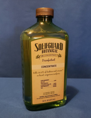 Melaleuca Sol-U-Guard Botanical 2x Concentrate Disinfectant w/Spray Bottle 16oz