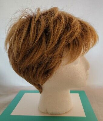 Gabor Wig Virtue Wig Color Med Blonde Women's Short Textured Boy Cut Comfort Cap
