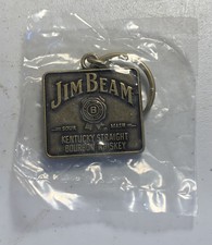 Jim Beam Kentucky Straight Bourbon Whiskey Brass Key Chain ...