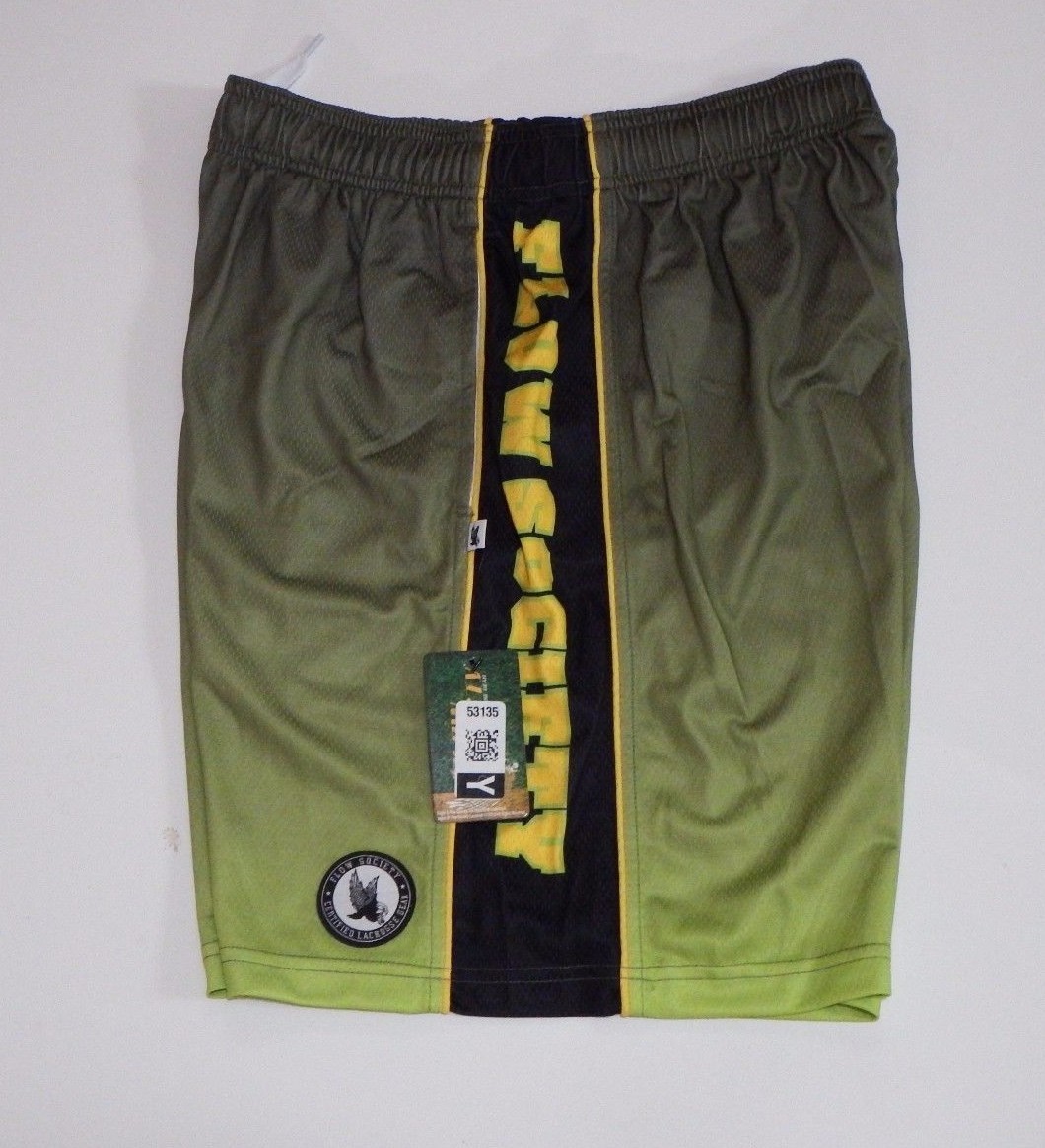 Small Flow Faded Birdseye Mesh Athletic Shorts Green  Flow Society