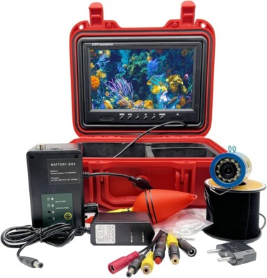 Portable Underwater Fishing Camera Video Fish Finder DVR Recording with Drop Pro