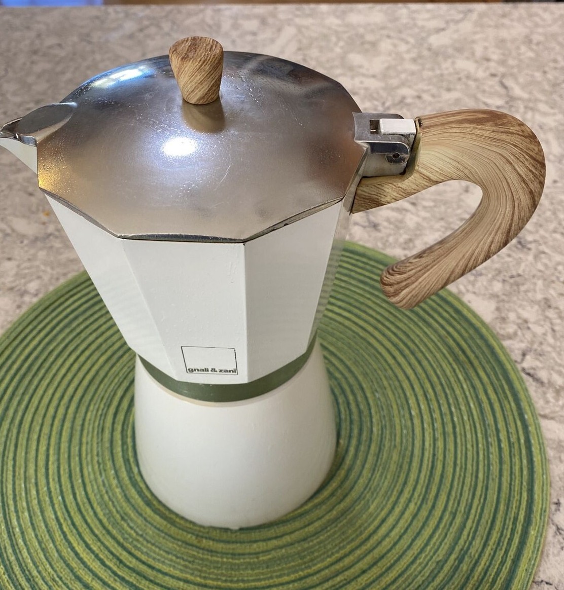 Gnali & Zani White Espresso Maker