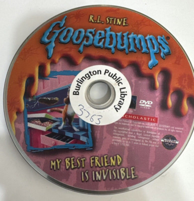 Goosebumps: My Best Friend is Invisible (DVD) - Ex Library - - **DISC ONLY**