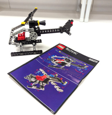 Vintage Lego Technic Airport 8825 -  NIGHT CHOPPER - Complete w/ Manual