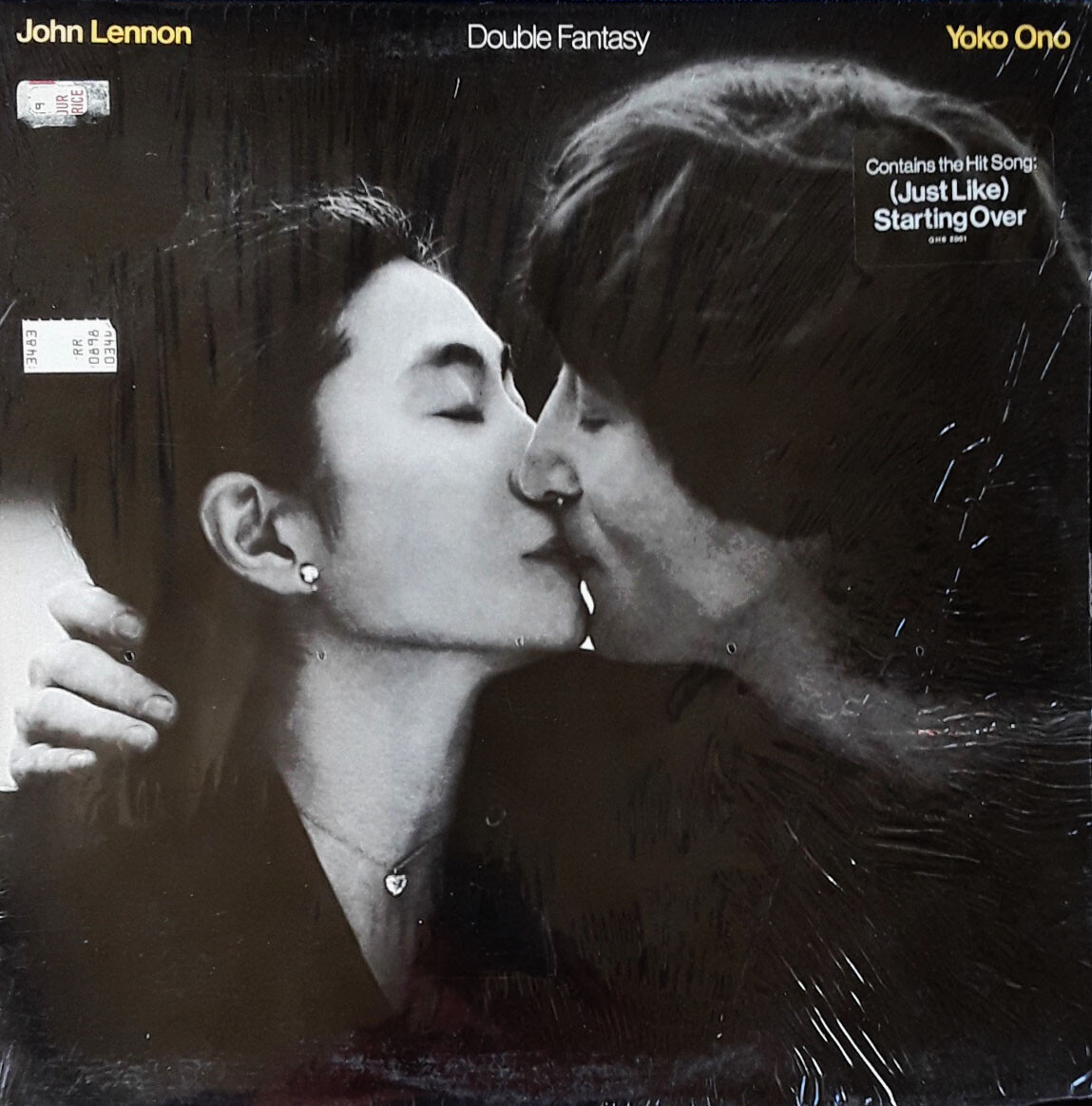 JOHN LENNON / YOKO ONO - DOUBLE FANTASY - GEFFEN LP + HYPE
