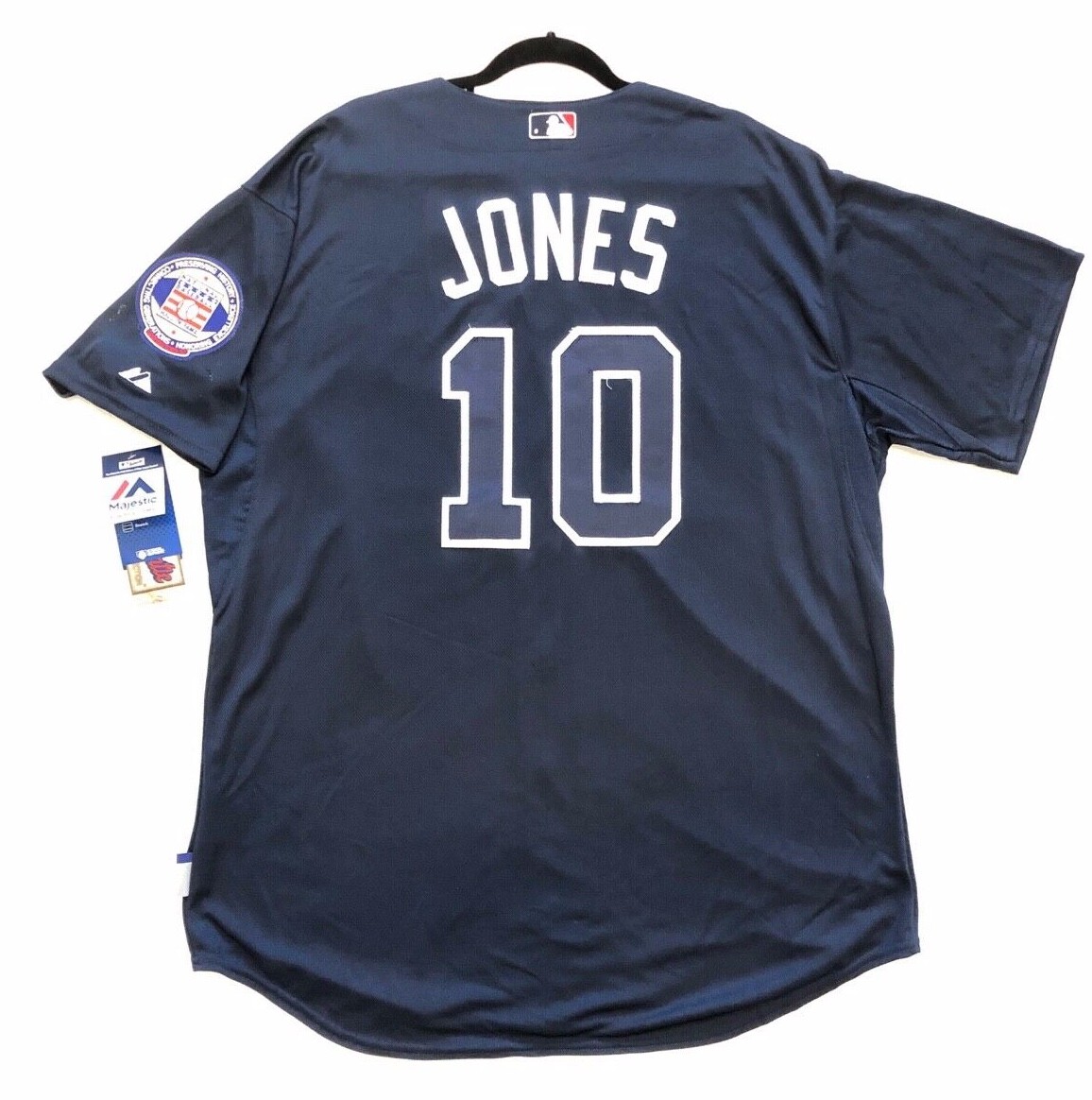 Authentic Majestic 56 3XL ATLANTA BRAVES CHIPPER JONES COOL