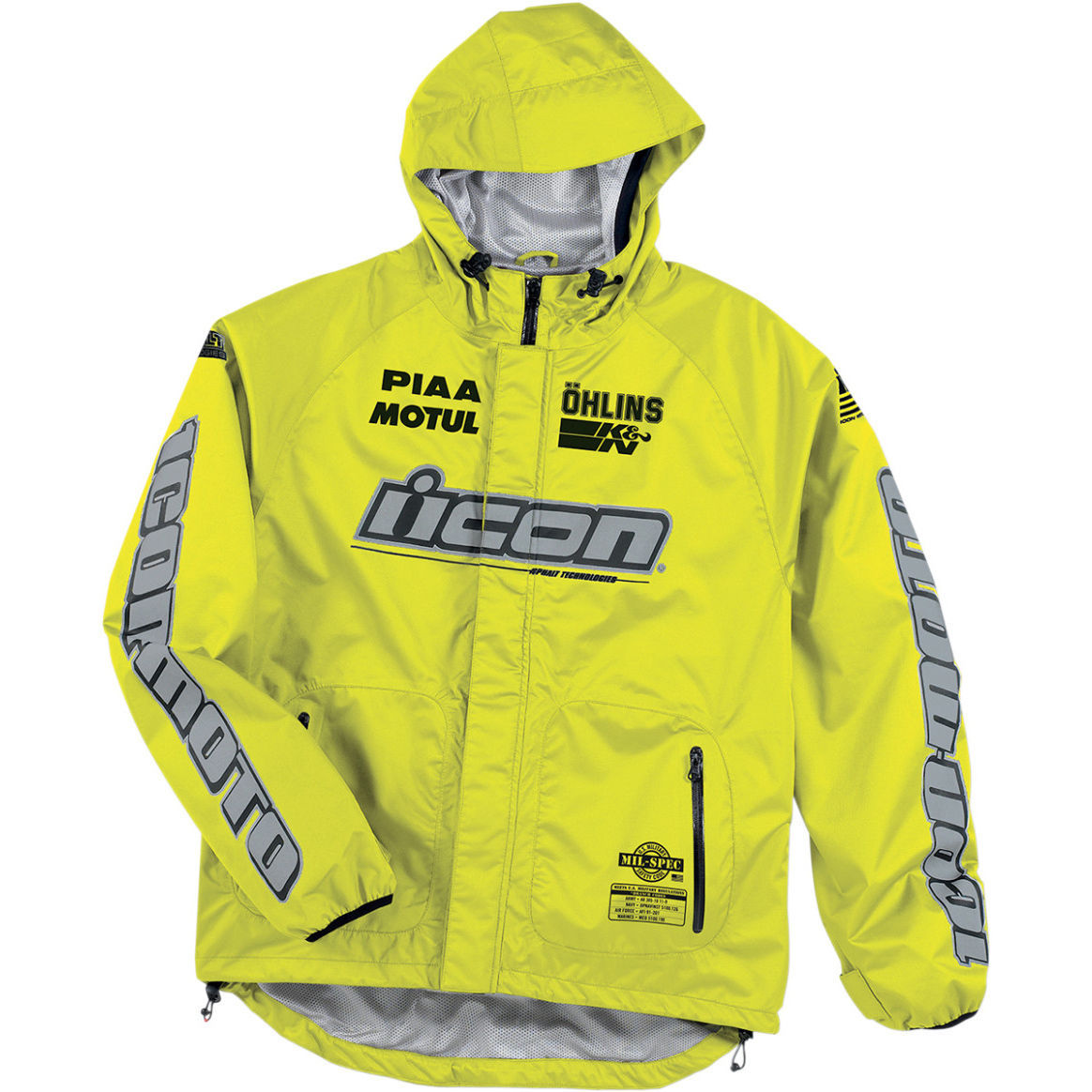 Motorradjacken in Gelb