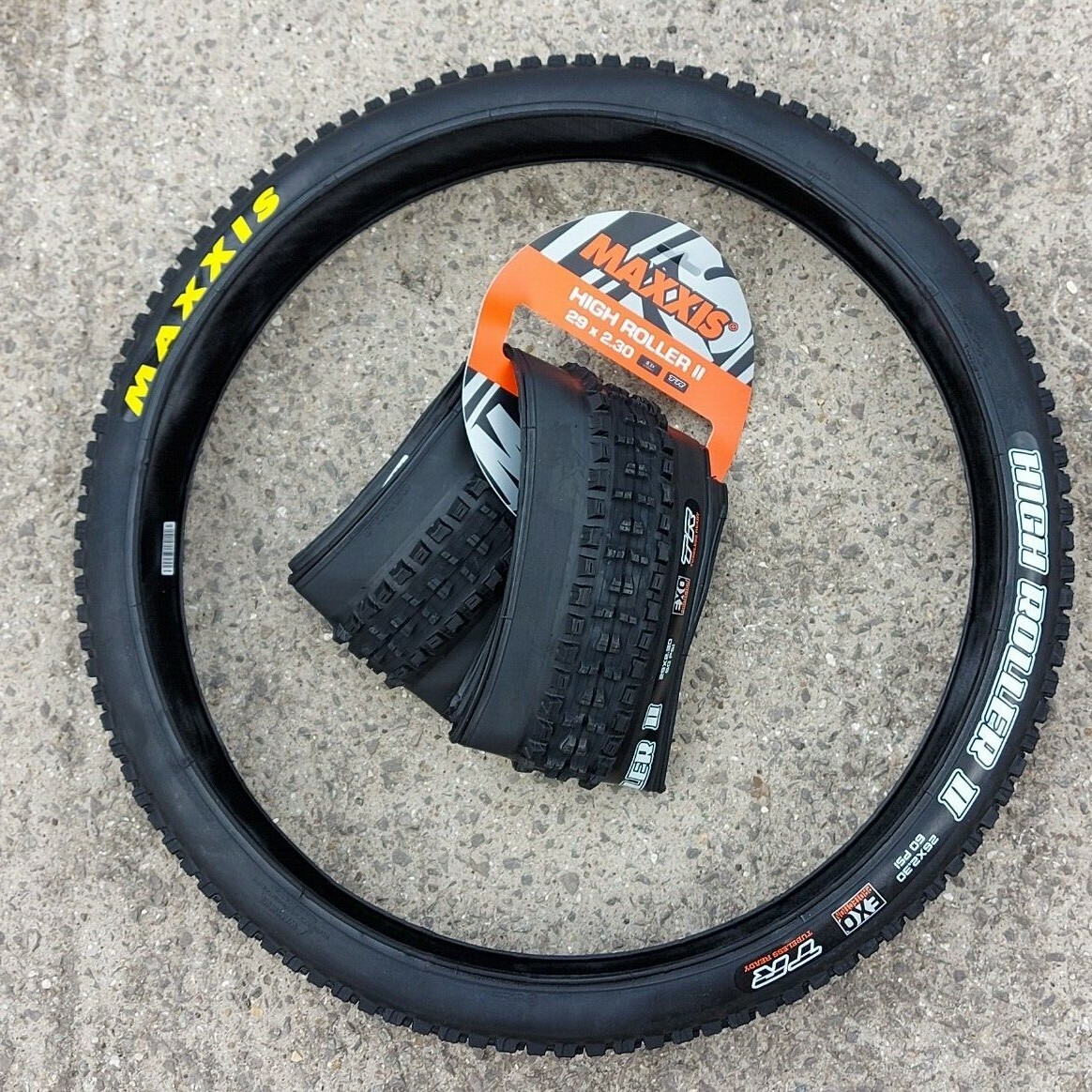 Maxxis Tyre High Roller II - Folding EXO TR - Tubeless MTB Maxxis Tyre High Roller II - Folding EXO TR - Tubeless MTB