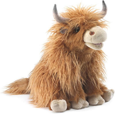 Scottish Highland Cow Puppet 3167