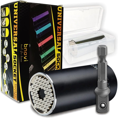 Universal Socket Wrench Set Tools Multi-Size in One Self Adjustable for Regulari