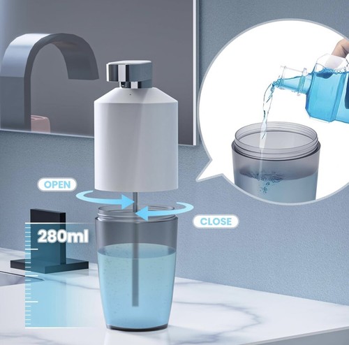 280ML Portable Automatic Mouthwash Dispenser