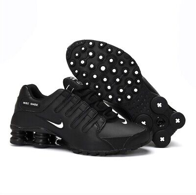 Hot Custom Made Womens Nike Shox Black/White