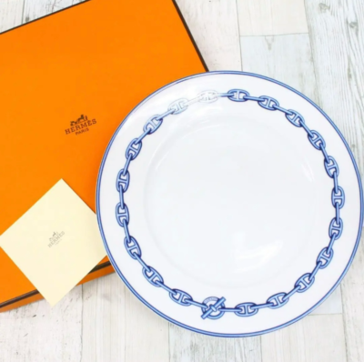 Hermes top dinner plate