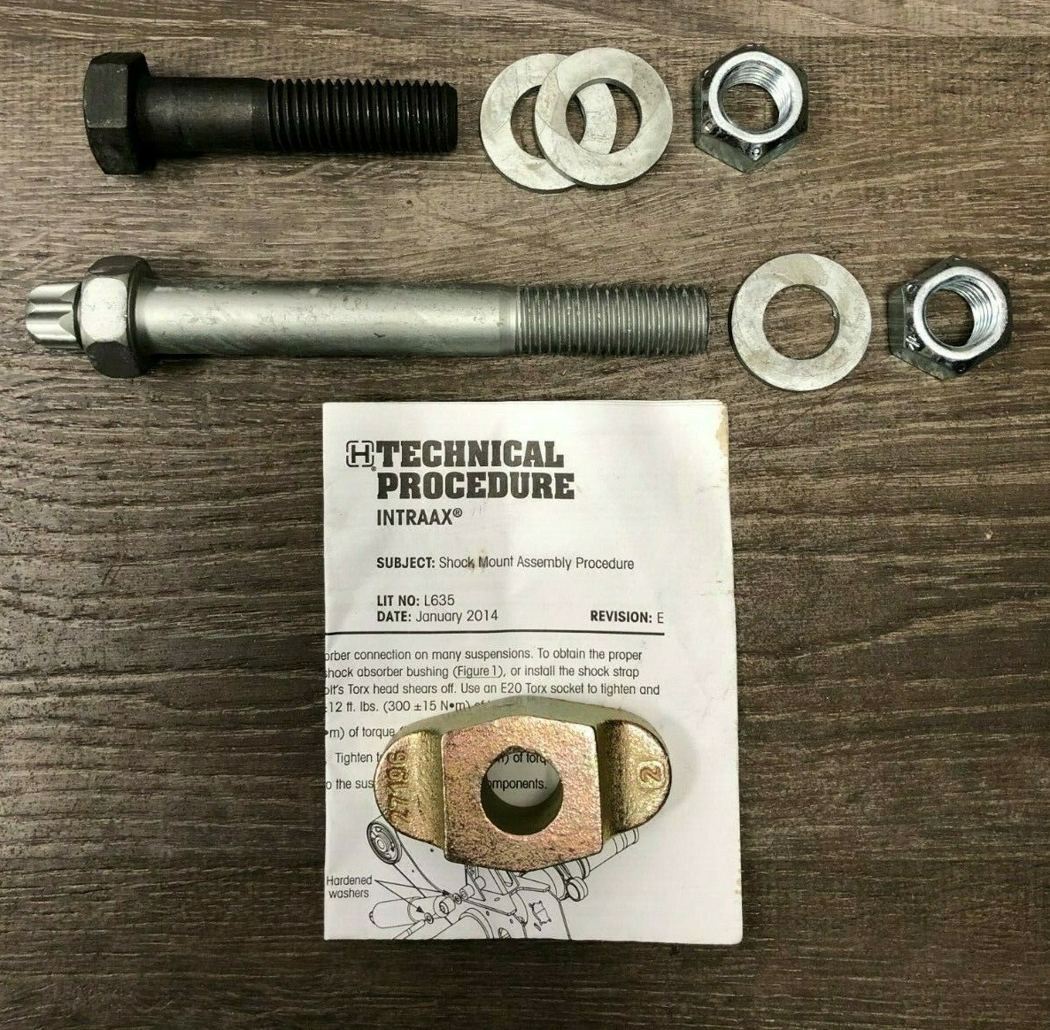 HENDRICKSON SHOCK BOLT KIT S-24049/2 | eBay