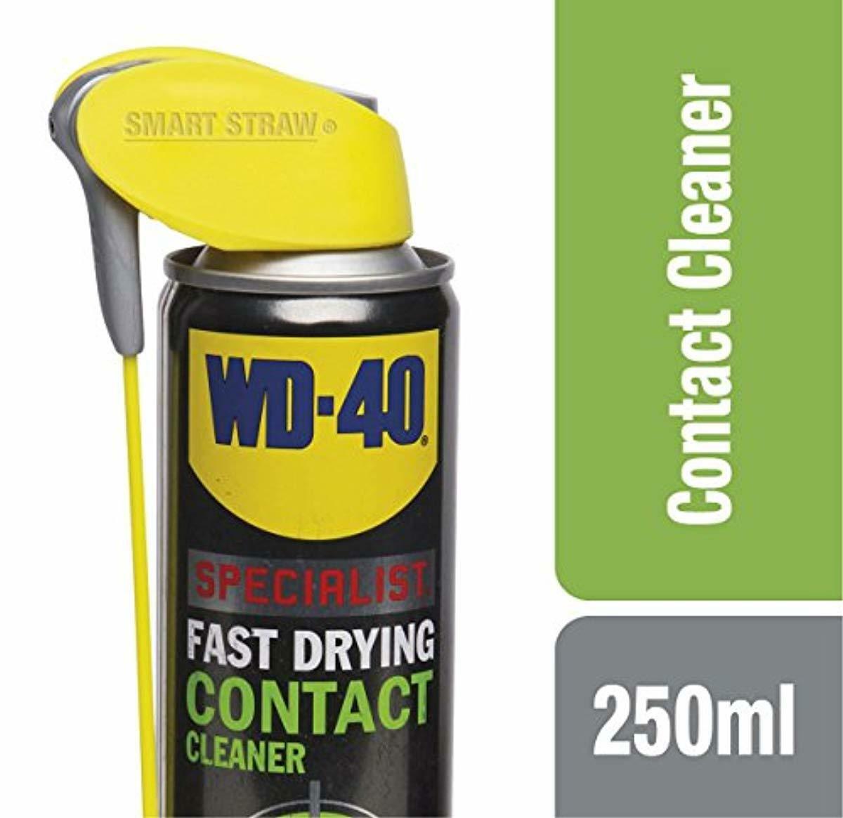 Contact Cleaner Electrical Switch Spray Lube Fast Drying WD40 250ml
