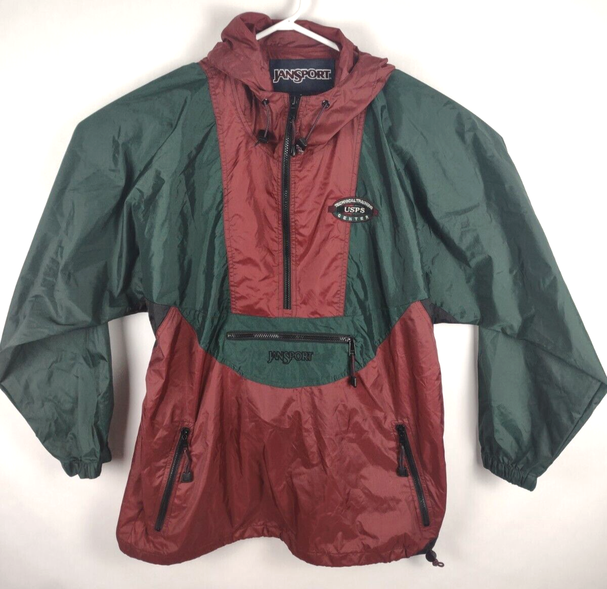 Jansport Vintage Jacket 90s Medium Anorak Windbreaker