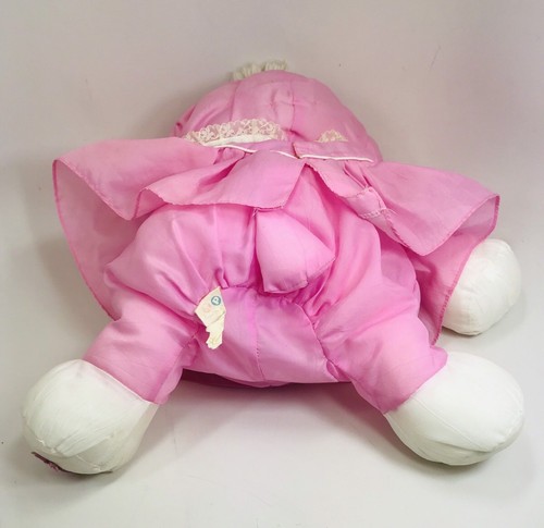 Vintage Fisher Price Puffalump Pink Lamb Dress Plush 1986 Stuffed 8005 Baby