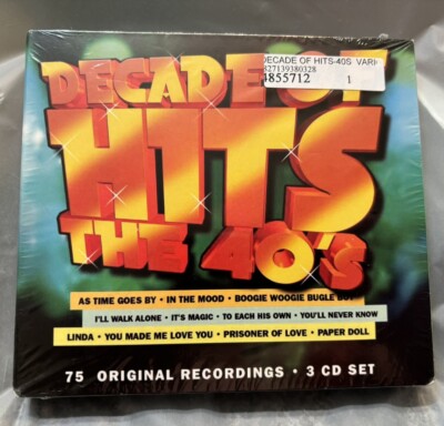 VARIOUS ARTISTS - DECADE OF HITS: THE 40'S BRAND New/Sealed