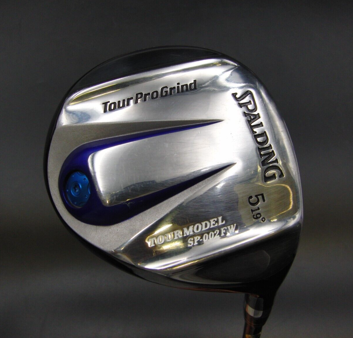 Spalding Tourmodel SP-002 FW 19º 5 Wood Regular Graphite Shaft Lamkin Grip Spalding Tourmodel SP-002 FW 19º 5 Wood Regular Graphite Shaft Lamkin Grip