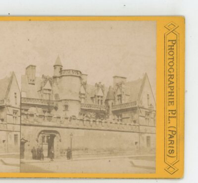 Paris France Musee de Cluny P.J. Stereoview