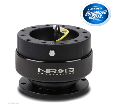 NRG STEERING WHEEL BALL LOCK QUICK RELEASE GEN 2.0 BLACK SRK-200BK