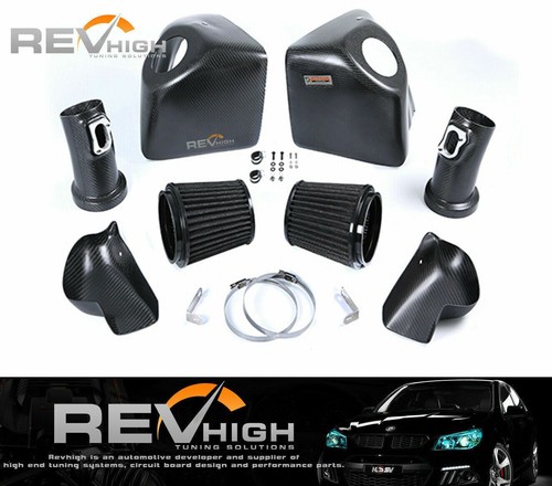 BMW F12 F06 F13 M6 carbon fiber airbox Performance cold air intake filter kit