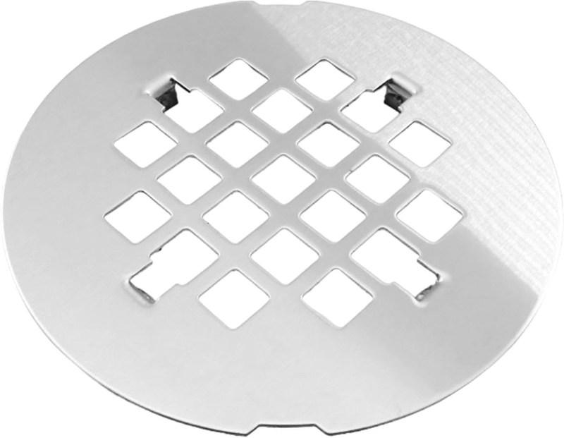 Snap in Shower Drain Cover,4-1/4Inch Stainless Steel Shower Drain Hair Catcher,R