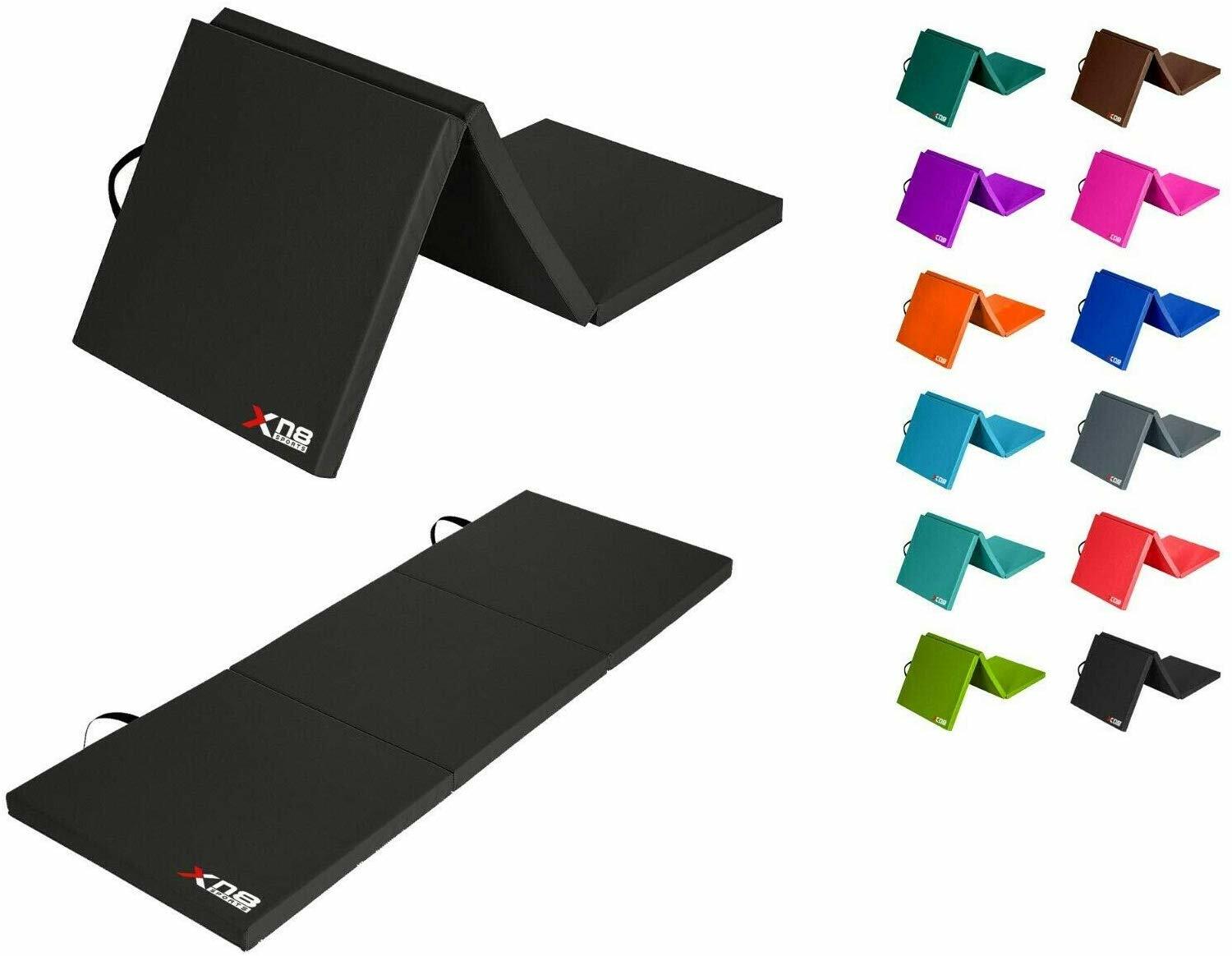 XN8 Klappbar Turnmatte Weichbodenmatte Gymnastikmatte Yogamatte Fitnessmatte DE