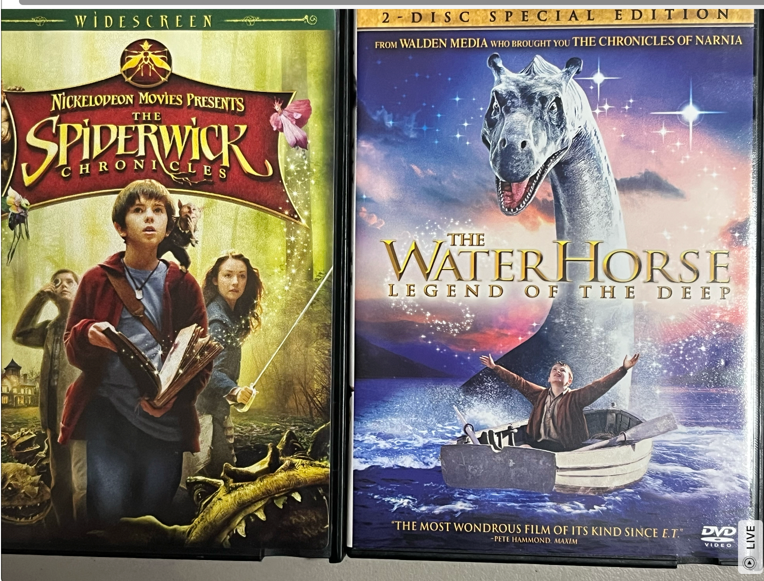 The Spiderwick Chronicles / The WaterHorse: Legend of the