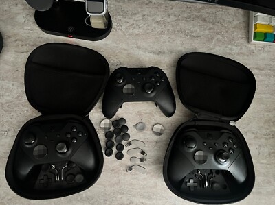 Xbox One Elite Series 2 Wireless Controllers (3 Controllers) FOR PARTS