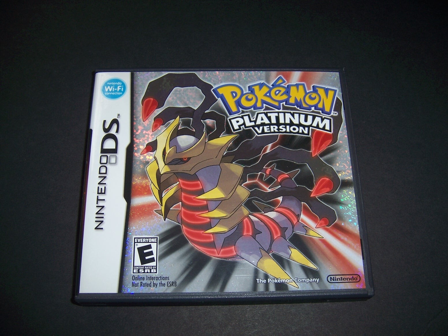 Authentic Original Box Case ONLY for POKEMON PLATINUM Authentic Original Box Case ONLY for POKEMON PLATINUM