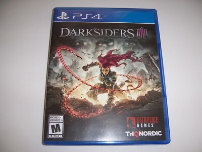 Replacement Box Case DARKSIDERS III 3 Sony PlayStation 4 PS4 ORIGINAL *NO DISC*