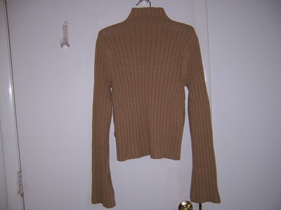 LOT 2 ABERCROMBIE & FITCH GIRL SIZE LARGE SWEATER BROWN GRAY