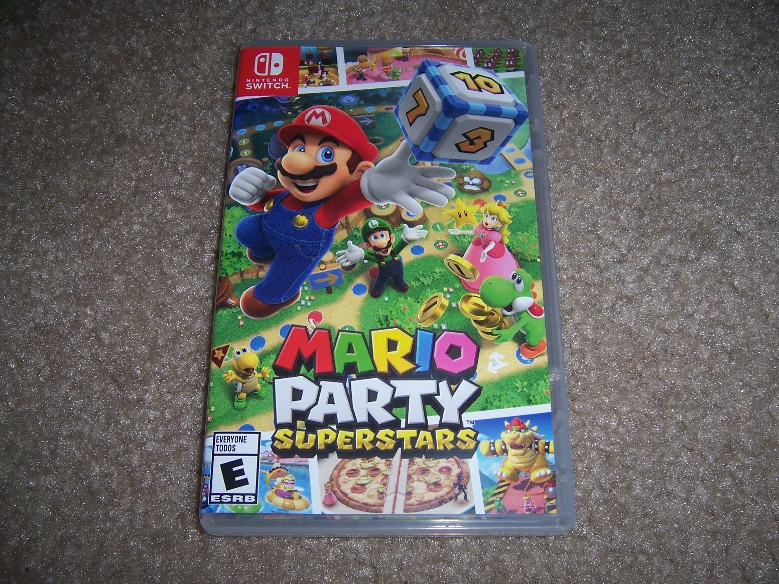 Nintendo Switch 本体 + Super Mario Party Nintendo-Switch-OLED-Red-Blue-