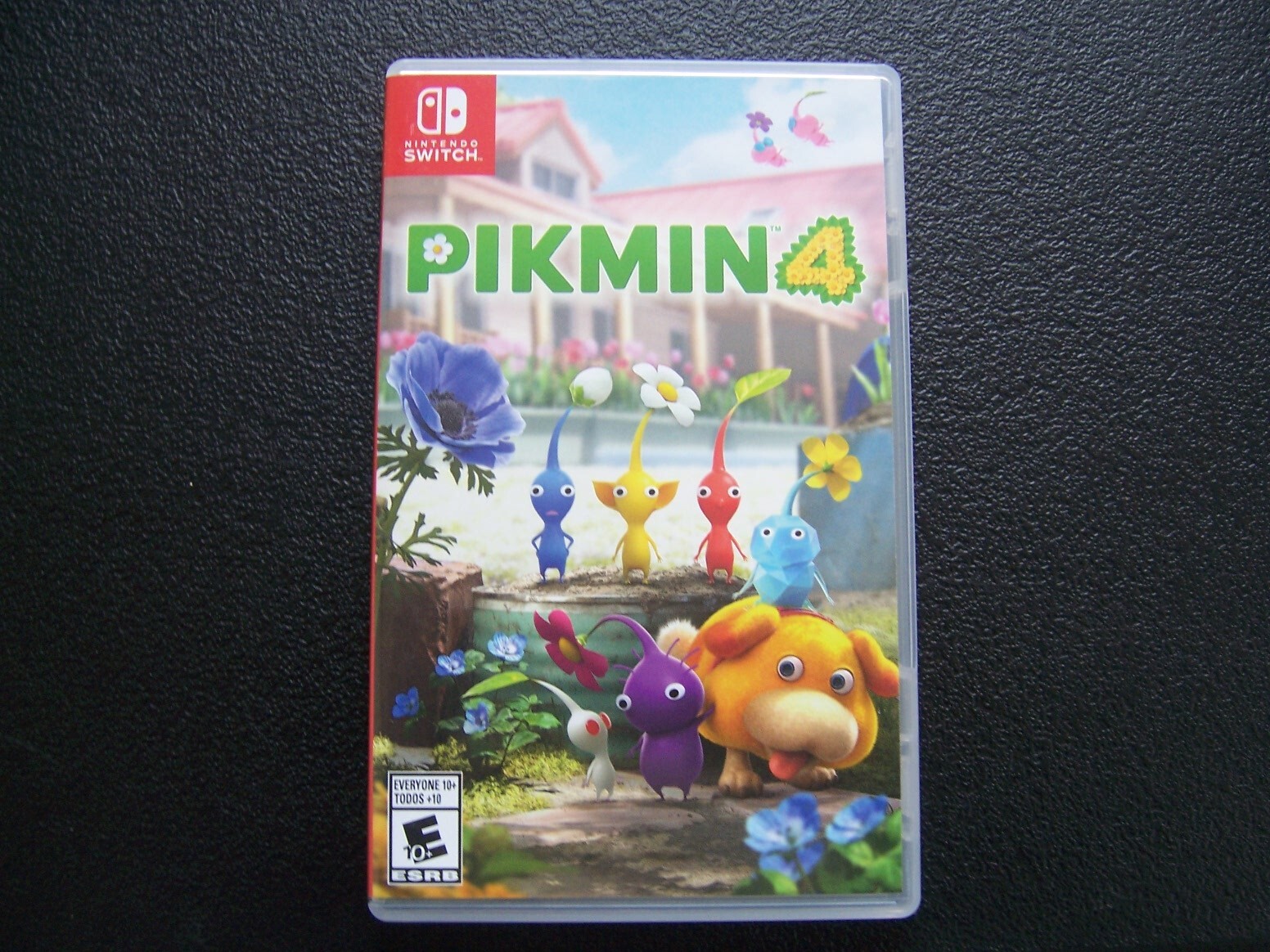 Authentic Replacement Case ONLY - Pikmin 4 four Nintendo