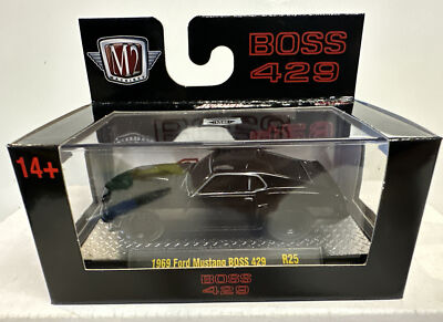 M2 Machines Ground Pounders Release 25: 1/64 1969 Ford Mustang BOSS 429 R25