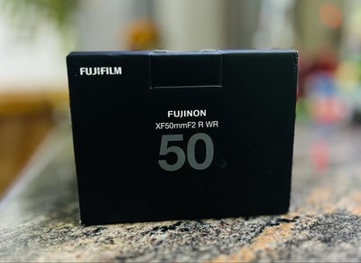 FUJIFILM Fuji Fujinon XF 50mm F/2 R WR silver Lens Brand New