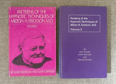 Patterns Of The Hypnotic Teechniques Vol. 1 & 2 Milton H. Erickson M.D. Hypnosis