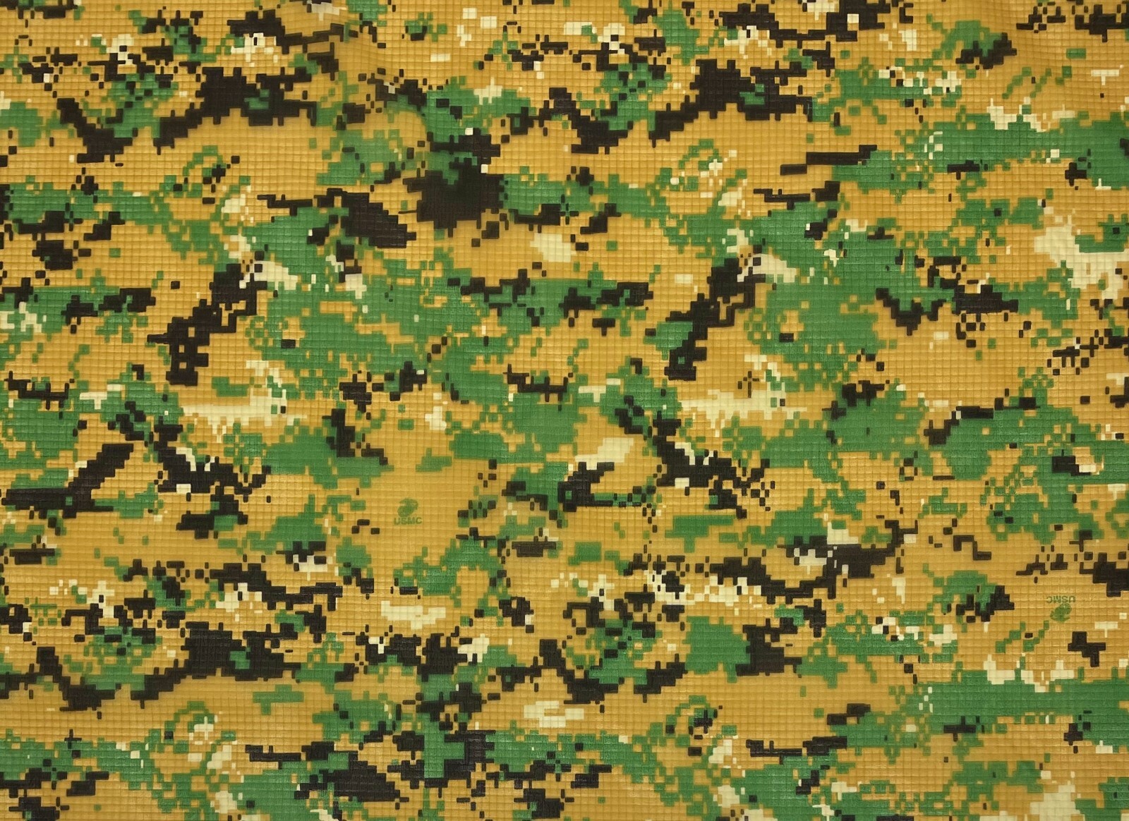 MARPAT WOODLAND 70D FR MARINE CAMO LOGO 1.5 OZ NYLON RIPSTOP