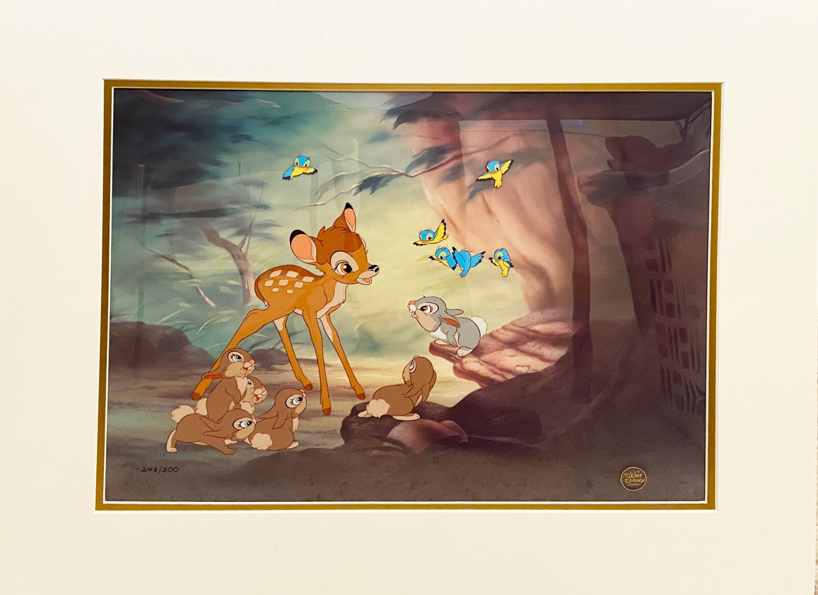 ディズニー 限定版セル画 [バンビ They Call Me Thumper] Bambi: Thumper limited edition sericel | RR Auction