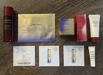 Skincare Mixed Lot 9 Pieces JBeauty Shiseido Darphin Laura Mercier