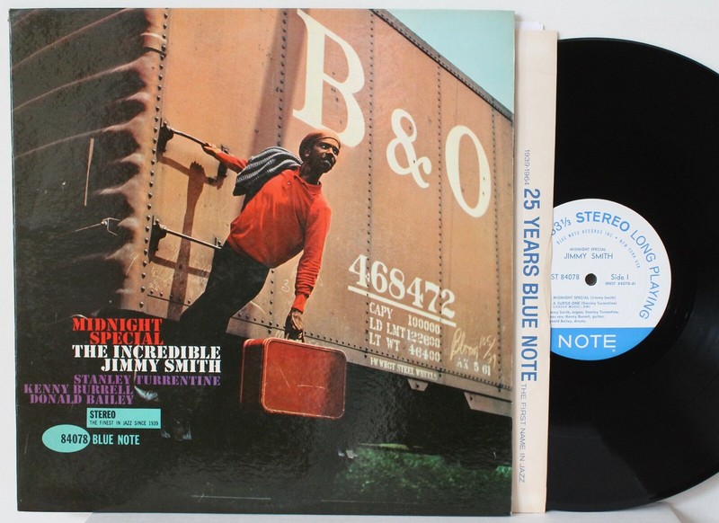 JIMMY SMITH Midnight Special LP (Blue Note 84078, NY Ear RVG