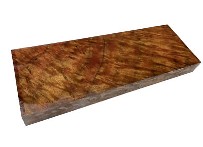 Camphor burl wood board 10-7/8'' x 3-7/8  x 1-1/16  (L19)  Dried - Aromatic