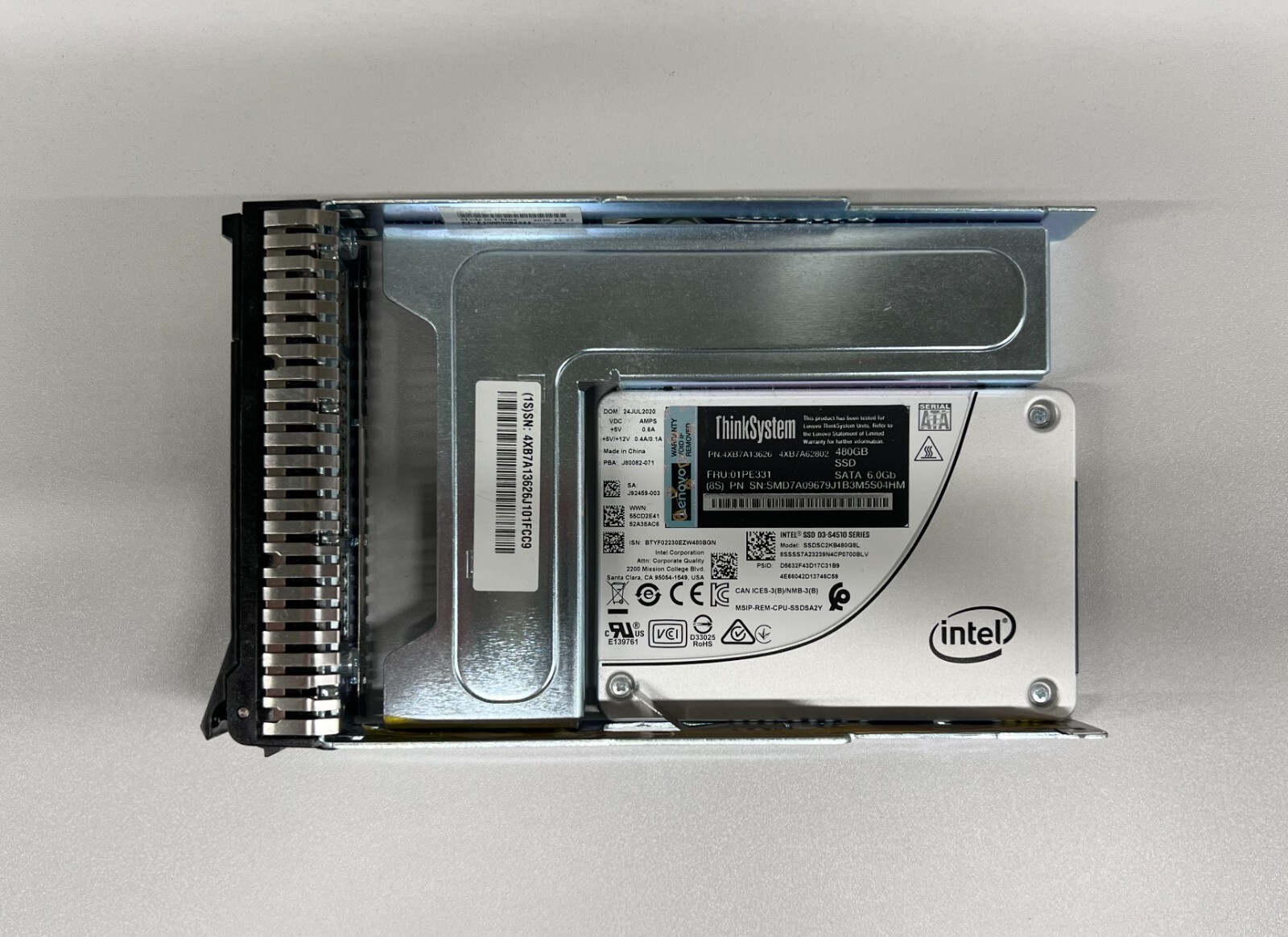 01PE331 LENOVO INTEL 480GB 6G SATA 3.5