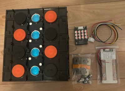 4EVE LF105 3.2V LiFePO4/LFP 12V 105Ah With 200A BMS Case Busbars Balancer