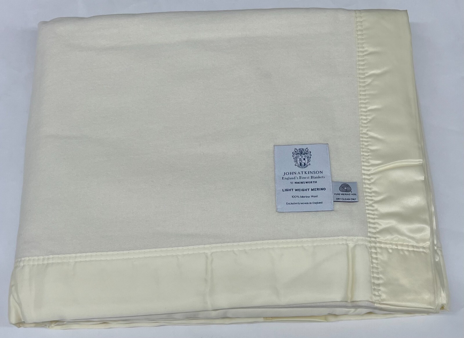 Atkinson Lightweight Merino Wool Blanket Made in England Free Ship eBay
