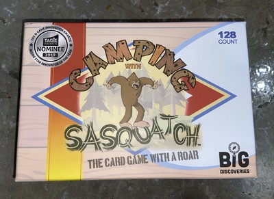 CAMPING WITH SASQUATCH The Card Game With A Roar OPEN BOX