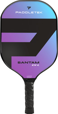 New Paddletek  Bantam EX L Polymer Pickleball Paddle Purple Aurora